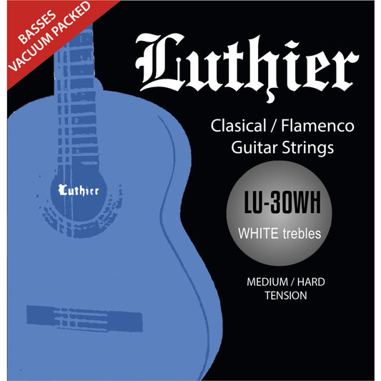 Classical & Flamenco - Medium/Hard Tension - White Nylon