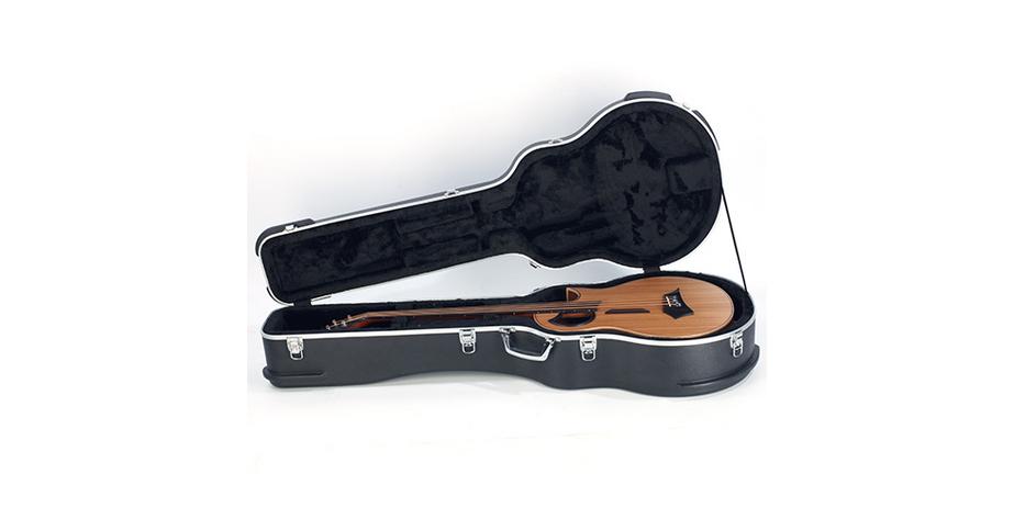 RockCase - Premium Line - Acoustic Bass ABS Case, Curved - Black