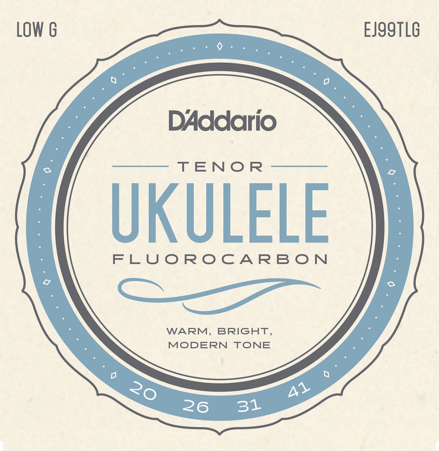 Fluorocarbon - Strenger til tenor-ukulele (Low G)